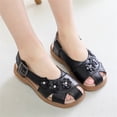 thumbnail image 2 of oqasdz Girls Sandals for Children Flat Espadrilles Lightweight Beach Play Shoes with Comfortable Sole Versatile Casual Summer, 2 of 4