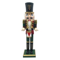 MUSEYA Nutcracker Christmas Ornaments Wooden Decoration Multi Color 1Pcs