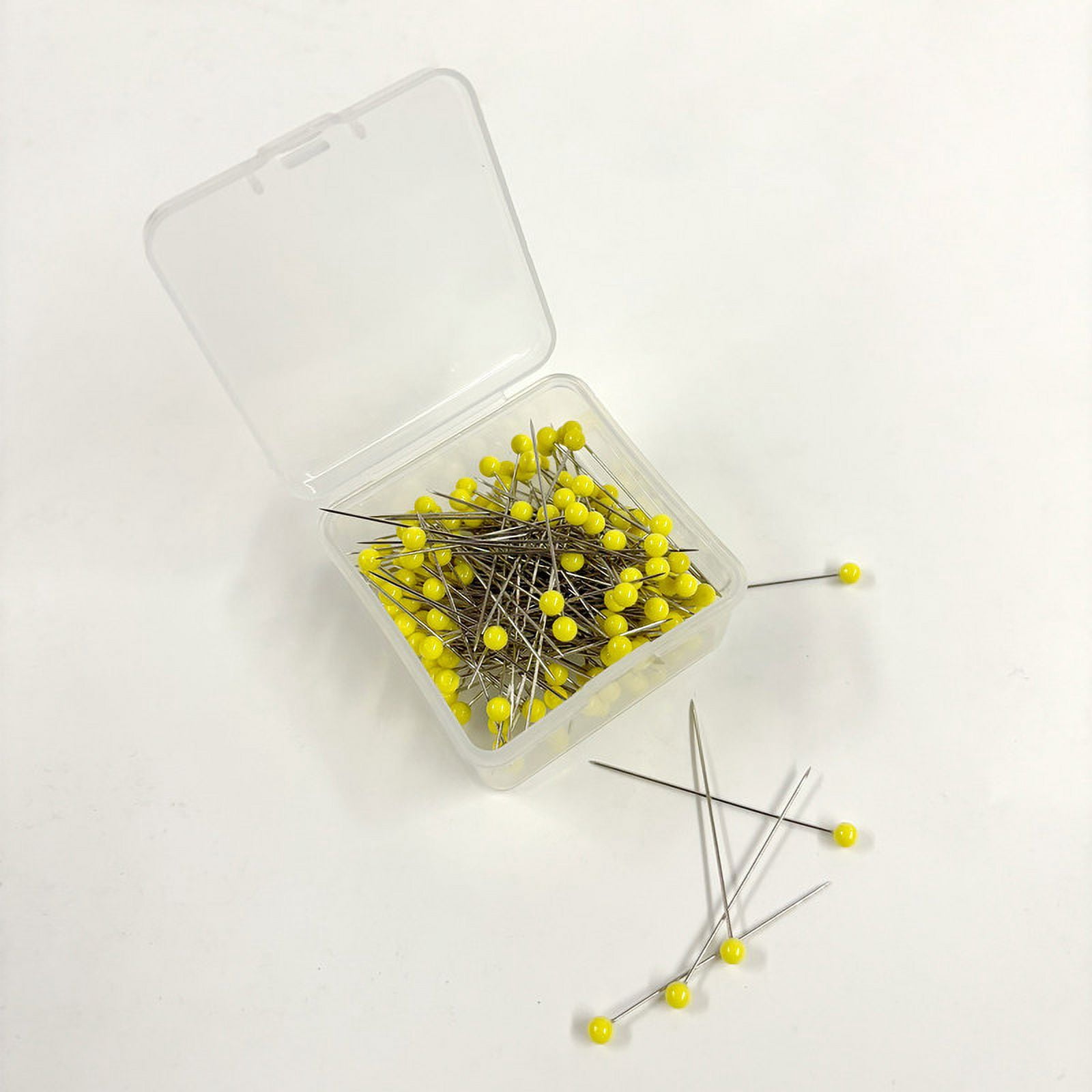 Hello Hobby Pins Quilt Yellow 150 Count, Size28, 1-3/4in 44mm in Length