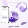 thumbnail image 5 of AI Translation Earbuds 144 Languages Real-Time Translator Headphones Wireless Connection-Purple, 5 of 11