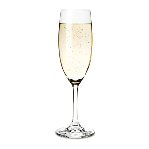 True Cuvee Champagne Flutes, Champagne Glasses for Home Bar, 7 oz, Set of 4