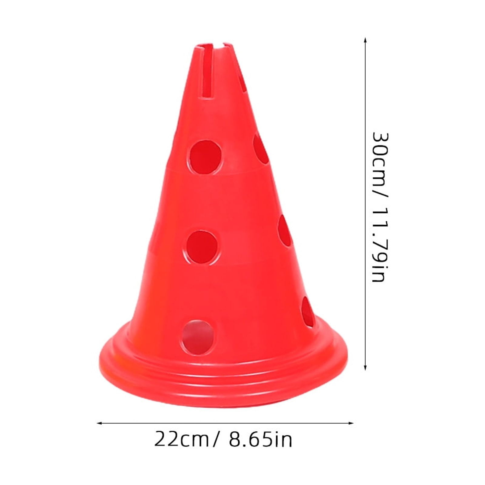 Raindrops 5 Pcs Training Cones Sports Training Agility Cones Soccer Cones Plastic Windproof Roadblocks Traffic Road Cones For Roller Skating And Skate Practice
