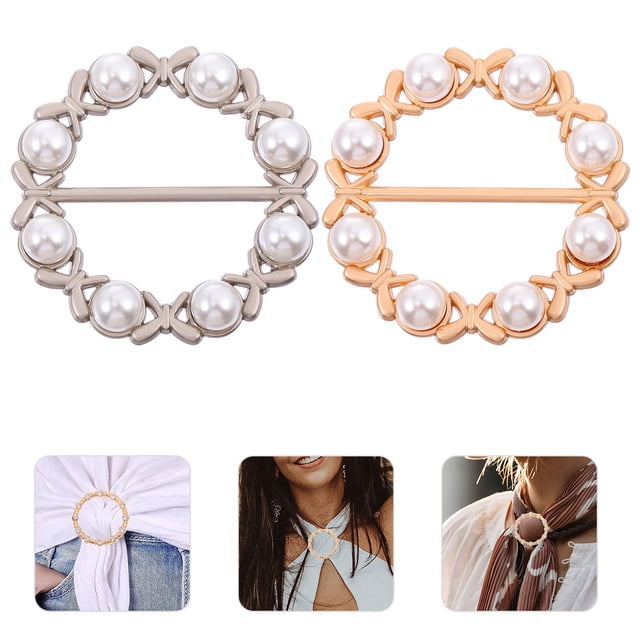 ADDHAT 2Ud Accesorios Decorativos Para Clips Redondos Con Para Eventos Y Uso Diario