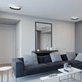 thumbnail image 4 of AFX Reveal 12-inch White and Black LED Flush Mount, White Acrylic Shade 120V-277V, 4 of 4