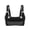 Black, variant on High Gloss Leather Neck Bra Leather Bra Adjustable Strap Underwear ,(Medium,Black)