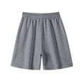 thumbnail image 7 of XuJwPNcy Mens Athletic Shorts Lightweight Cotton Drawstring Baggy Sweat Shorts Gym Workout Bermuda Shorts Summer Clothes, 7 of 7