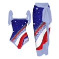 thumbnail image 1 of Gibobby Conjunto de traje de baño de bikini Traje de baño de mujer con tapa Sporlike Cintura alta Dos piezas Push Up Tropical Monokini Traje de baño de m(Morado,M), 1 of 2