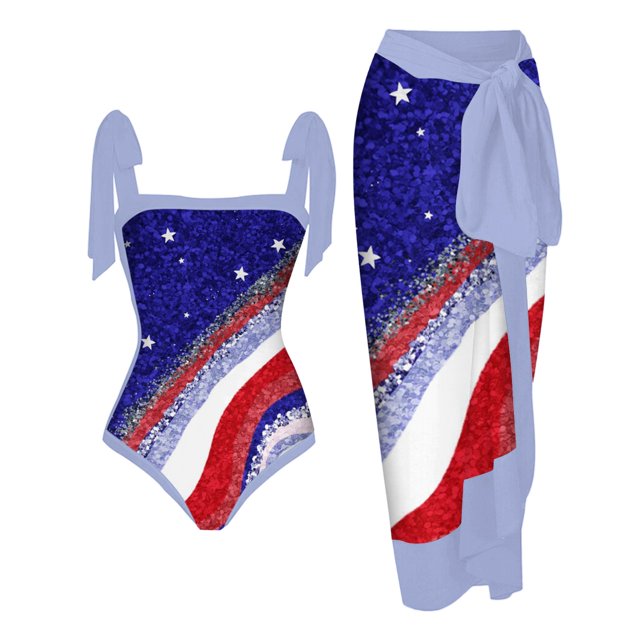 Gibobby Conjunto de traje de baño de bikini Traje de baño de mujer con tapa Sporlike Cintura alta Dos piezas Push Up Tropical Monokini Traje de baño de m(Morado,M)