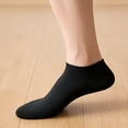 thumbnail image 6 of TELOLY 3Pairs Ankle Socks Men,Size 37-51 Athletic Socks,Extra Wide & Large Mens No Show Socks,Combination1, 6 of 7