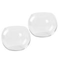 thumbnail image 2 of Glass Round Vases Clear Bubble Bowl Aquarium Hydroponics Holder Flower Container for Office Wedding Party ( 15CM ), 2 of 6