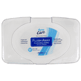 thumbnail image 2 of DynaCare Flush Away Flushable Wipes, Aloe/Lanolin, Scented, Alcohol-free, 60 Count, 2 of 4