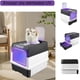 thumbnail image 5 of Caja de Arena para Gatos, Arenero Plegable para Gato con Tapa, Caja de Arena para Gatos Autolimpiable con Luz Ultravioleta, Bolsa y Pala para Arena, Caja de Arena para Gatos Antiolores, 5 of 8