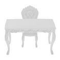thumbnail image 3 of Dollhouse Furniture Miniature Chair 1/6 Scale Furniture Doll Chair White Dollhouse Accessories for 12 Inch Action Figure Miniature Furniture for Dollhouse Decoration, 3 of 8