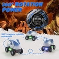 thumbnail image 1 of Coche de dinosaurio con luz y sonido LED, coche transformador universal inteligente eléctrico para niños con luz y música coloridas LingWen 8390614686953, 1 of 1