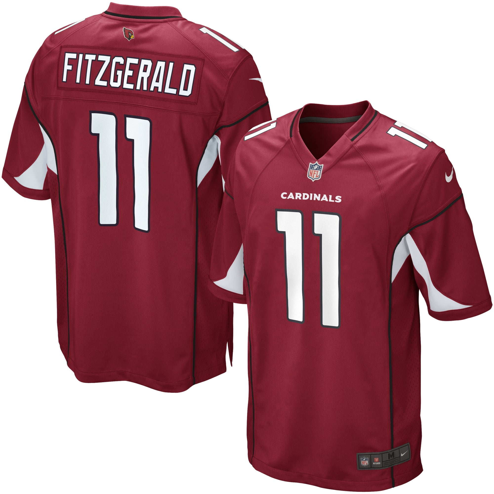 Larry Fitzgerald Arizona Cardinals Nike Youth Team Color Game Jersey ...