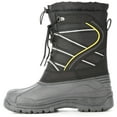 thumbnail image 6 of Polar Range Men's Blast Snow Boots Color: Black Size: 12, 6 of 7