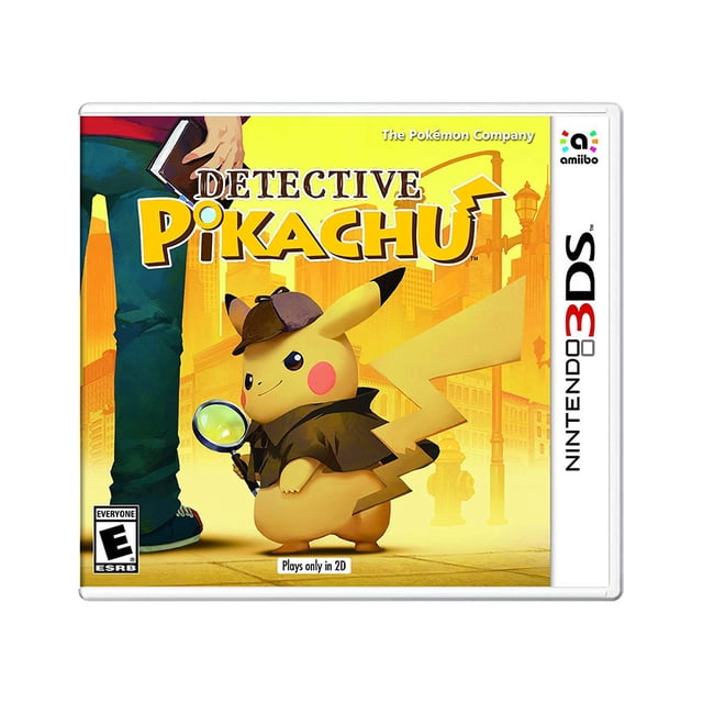 VIDEOJUEGO 3DS DETECTIVE PIKACHU Nintendo FORMATO FISICO