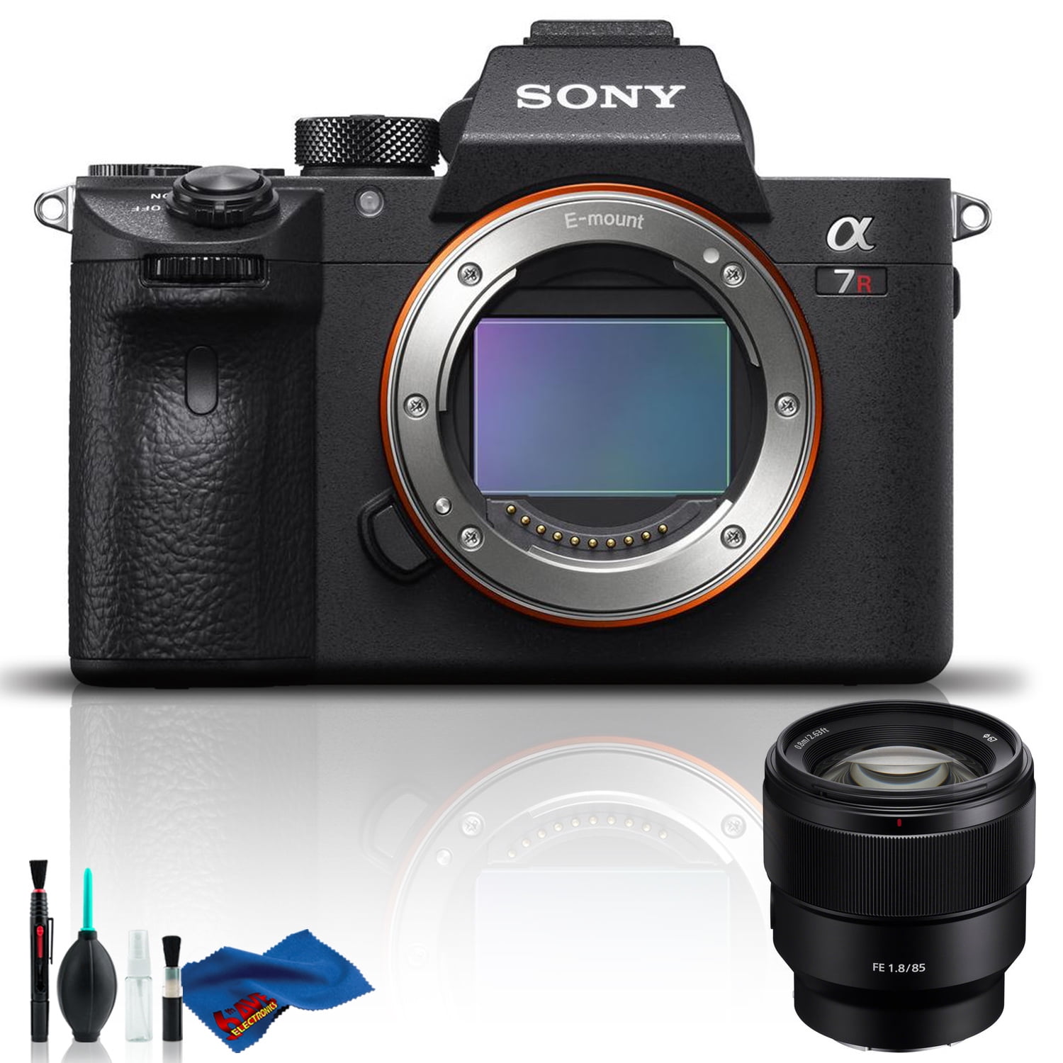 Sony Alpha a7R III Mirrorless Digital Camera with 85mm Lens - Starter Kit(International Model)