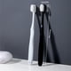 thumbnail image 4 of Inteprter Cepillo de peludo para baño, cepillos de de fácil agarre, cuidado de adultos, herramienta de limpieza bucal de plástico, baño Juegos de accesorios de baño Blanco Inteprter HA075301-01, 4 of 6