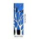 thumbnail image 3 of Toystoory Pegatinas de pared de espejo, póster tridimensional, decoración de espejo, autoensamblaje, calcomanía acrílica impermeable Decoración del hogar Azul 100x28cm, 3 of 6