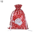 thumbnail image 2 of Cheers.US 13Pcs/Set Holiday Drawstring Gift Bags, Assorted Christmas Foil Gift Wrapping Bags, Christmas Bags, Santa Wrapping Bag with Tags, for Christmas Party Xmas Holiday, 2 of 7
