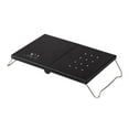 thumbnail image 4 of Mini mesa de campamento Accesorios de muebles portátiles de mesa lateral multifuncional plegable para caminatas de playa pesca de picnic al aire libre Negro, 4 of 8