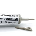 thumbnail image 2 of TechDiamondTools Diamond Polish Compound Polish Paste 4,000 Grit 2-4 Microns for Fine Polishing 5 Grams with Medium (M) 25% Concentration of Diamond Powder, 2 of 6