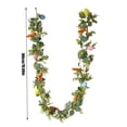 thumbnail image 3 of 6FT Pastel Easter Eggs Garlands for Mantle, Artificial Colorful Spring Easter Garland with Carrot & Eggs for Door Window Wall Holiday Party Easter Decor, 3 of 4