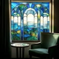 thumbnail image 4 of Static Cling Window Film Colorful Stained Glass Art Decorative Sticker Removable Window Decal for Home, 4 of 6