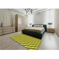 thumbnail image 5 of Ahgly Company Machine Washable Indoor Rectangle Transitional Dark Yellow Green Area Rugs, 7' x 9', 5 of 7