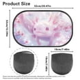 thumbnail image 7 of KUIFORTI Axolotl Car Window Shade for Baby, 2 Pieces Cherry Blossom Car Side Window Sun Shades for UV and Sun Glare Protection, UV Rays Privacy Protector, 7 of 7