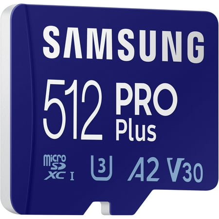 Samsung - Pro Plus  512 GB microSDXC Memory Card
