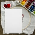 thumbnail image 4 of OULII Water Soluble Embroidery Paper Self Adhesive Non Woven Fabric for Sewing Projects, 4 of 8