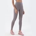 thumbnail image 5 of Sevpuikl Women's High Waist Yoga Leggings Pants Butt Lifting with Elastic Waistband for Yoga Workout Exercise(Purple,M), 5 of 7