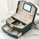 thumbnail image 5 of Organizador de 2 capas Zulema estuche para pendientes relojes niñas verde, 5 of 7