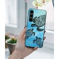 thumbnail image 5 of WIRESTER Shockproof Soft Rubber Cover Case for Samsung Galaxy S24 FE 6.7", Animal Ocean Sea Turtles, 5 of 5
