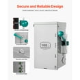 thumbnail image 2 of KFFKFF 100A Power Switch for Generators, 24000W Hand-Operated Switch, Robust Double-Throw Energy Transfer Switch 120/240V, Compliant with NEMA 3R Guidelines, Suitable for Outdoor, Indoor, 2 of 9