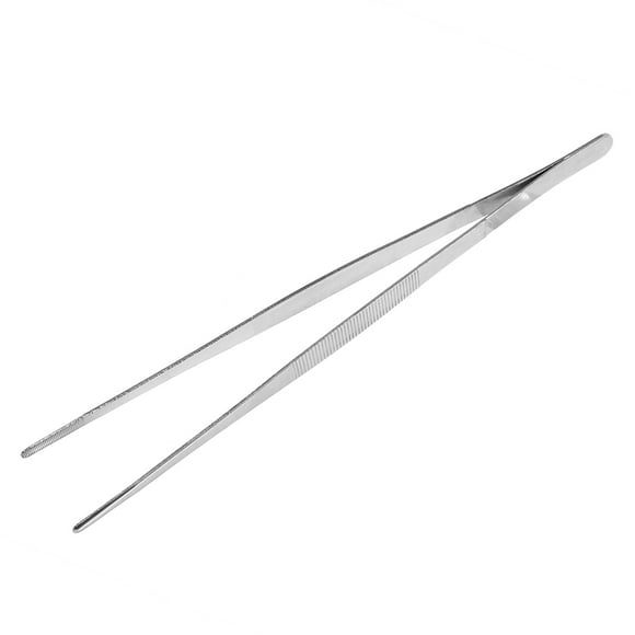 Tweezers Toothed Tool Tongs Foo Round Head Tweezers Straight Koken Mayi for 30Cm Inox Long Tongs