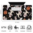 thumbnail image 5 of Long Mouse Pads for Desk,Halloween Ghosts Pumpkins and Stars Desk Mats on Top Of Desks, Desk Mouse Pad Extra Large with 3mm Non-Slip Base and Stitched Edge for Gaming,Office,Work,Home 47.3x23.6in, 5 of 5