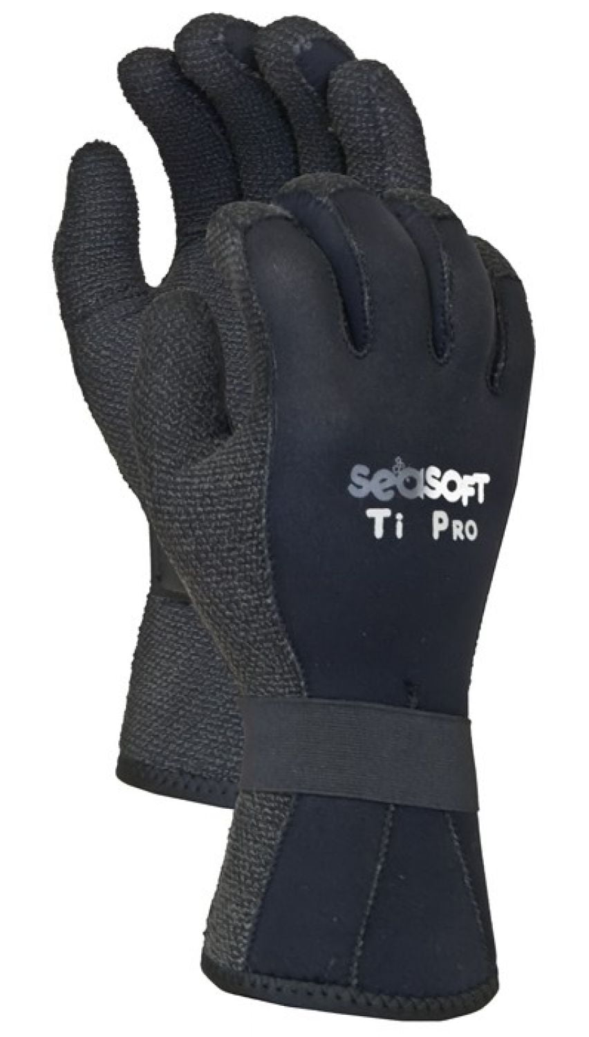 Seasoft TI 5mm Kevlar Gloves Medium
