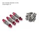 thumbnail image 4 of Paquete de 4 amortiguadores de metal Ounissouiy con mando a distancia 1:28 rojo, 4 of 6