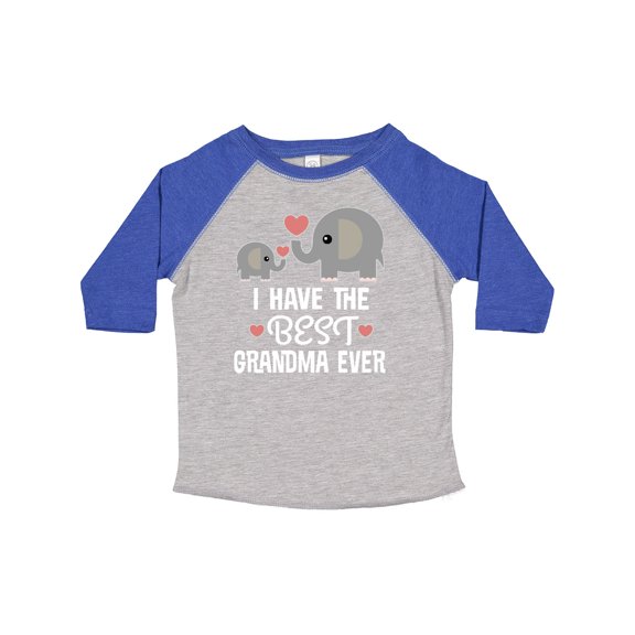Inktastic Grandchild Best Grandma Ever Boys or Girls Toddler T-Shirt
