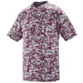 thumbnail image 2 of Maillot à Deux Boutons Camouflage Digi TG Bordeaux Digi, 2 of 4