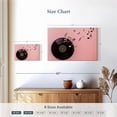 thumbnail image 4 of Elephant Stock Musical Vinyl Record Wall Art - Horizontal Canvas Wall Art - Living Room Wall Decor - Music Canvas - Black And Pink Decor - 12" x 8", 4 of 8