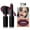 K, variant on Matte Lipstick, Dark Lipstick, Long-Lasting Halloween Matte Lipstick for Spooky Makeup, Smooth Glide Matte Finish for Party and Cosplay Looks