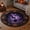 Type A, variant on Halloween 3D Optical Illusion Round Rug, Soft Wear Resistant Floor Mat, Spooky Ghost Vortex Decor Carpet for Bedroom Living Room