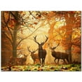 thumbnail image 1 of Deer Photo Ceramic Tile Mural Kitchen Backsplash Bathroom Shower 404658-L43, 1 of 3