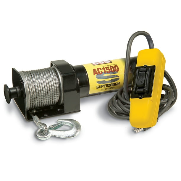 Superwinch AC1500 120Volt AC Industrial Winch w/ spool 1715000