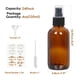 thumbnail image 2 of Botellas de aerosol de vidrio STARSIDE 120 ml (paquete de 24) con pulverizador, 2 of 7