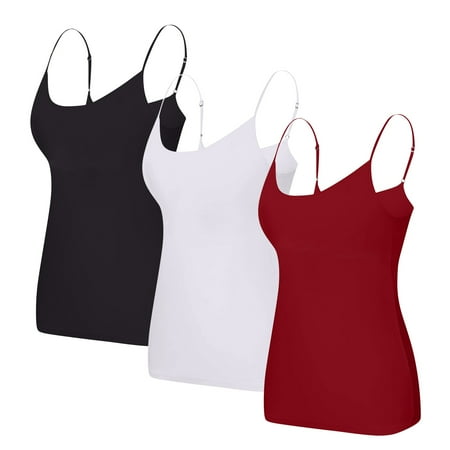 Ukumplol Tank Top for Womensleeveless Tops for Womenwomens Summer Tops Summer Tops Tank Top Yoga Gym Sleeveless Camisole Plus Size Underwear with Chest Pad S 6xlcute Tops for Women Wine 3XL